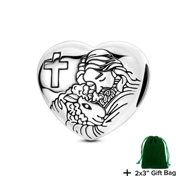 Jewelry - Jesus Bead Charm | 925 Silver | Brand New